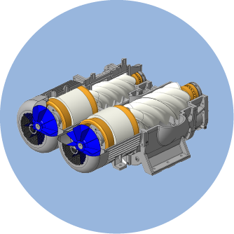 Two-Stage Air-Cooled Compression Unit