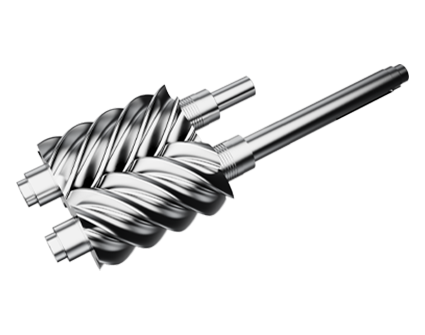 Dual-sided Asymmetric 5:7 Rotor Profile Design